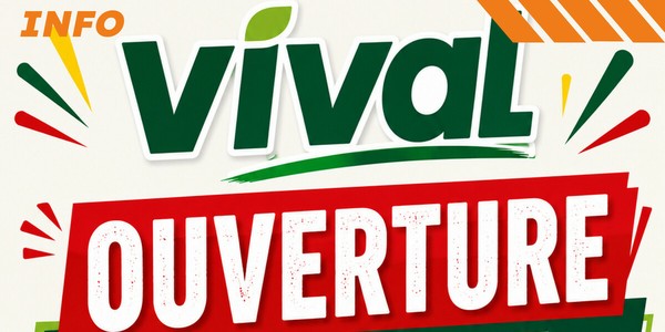 Réouverture de l'épicerie Vival