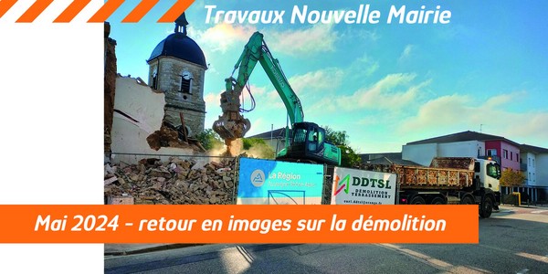 Mai 2024 - Retour en images sur la phase de démolition Image 1